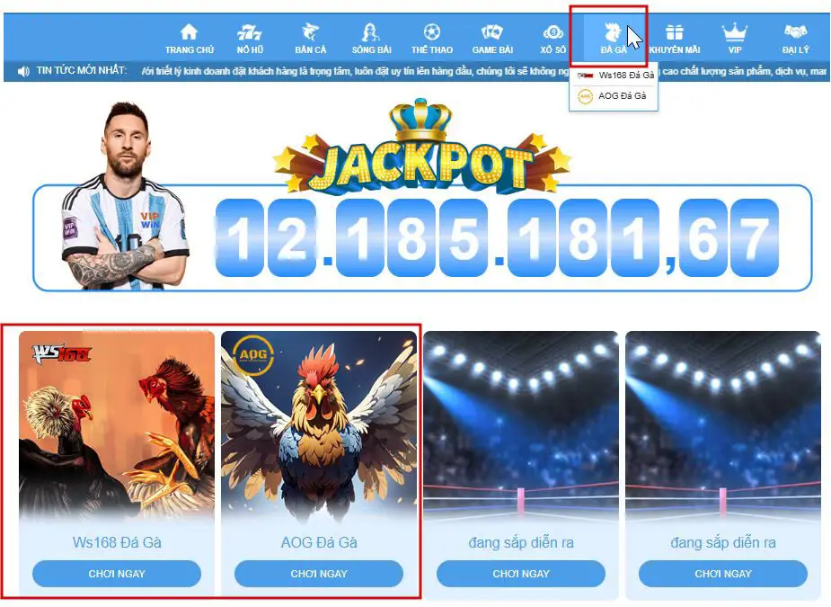 Cách đá gà Vin777