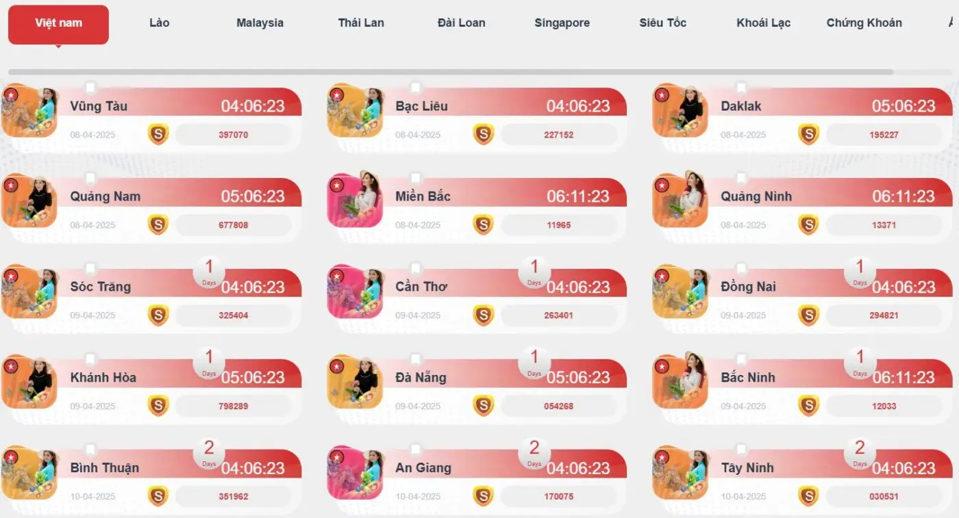 Sảnh TGC xổ số vin777